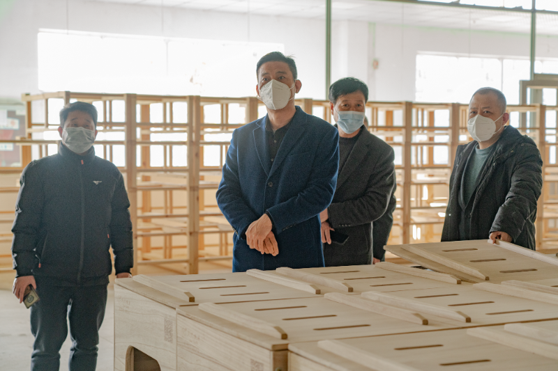 山东省莱芜官场社区领导一行莅临大艾健康参观调研